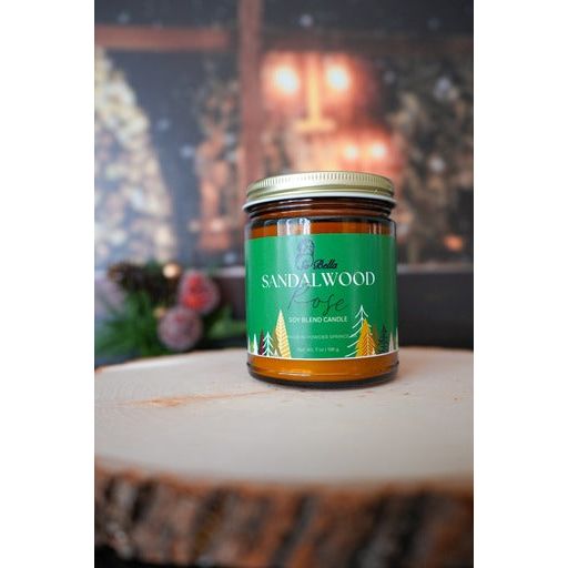 Sandalwood Rose 7 oz Candle