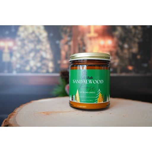 Sandalwood Rose 7 oz Candle