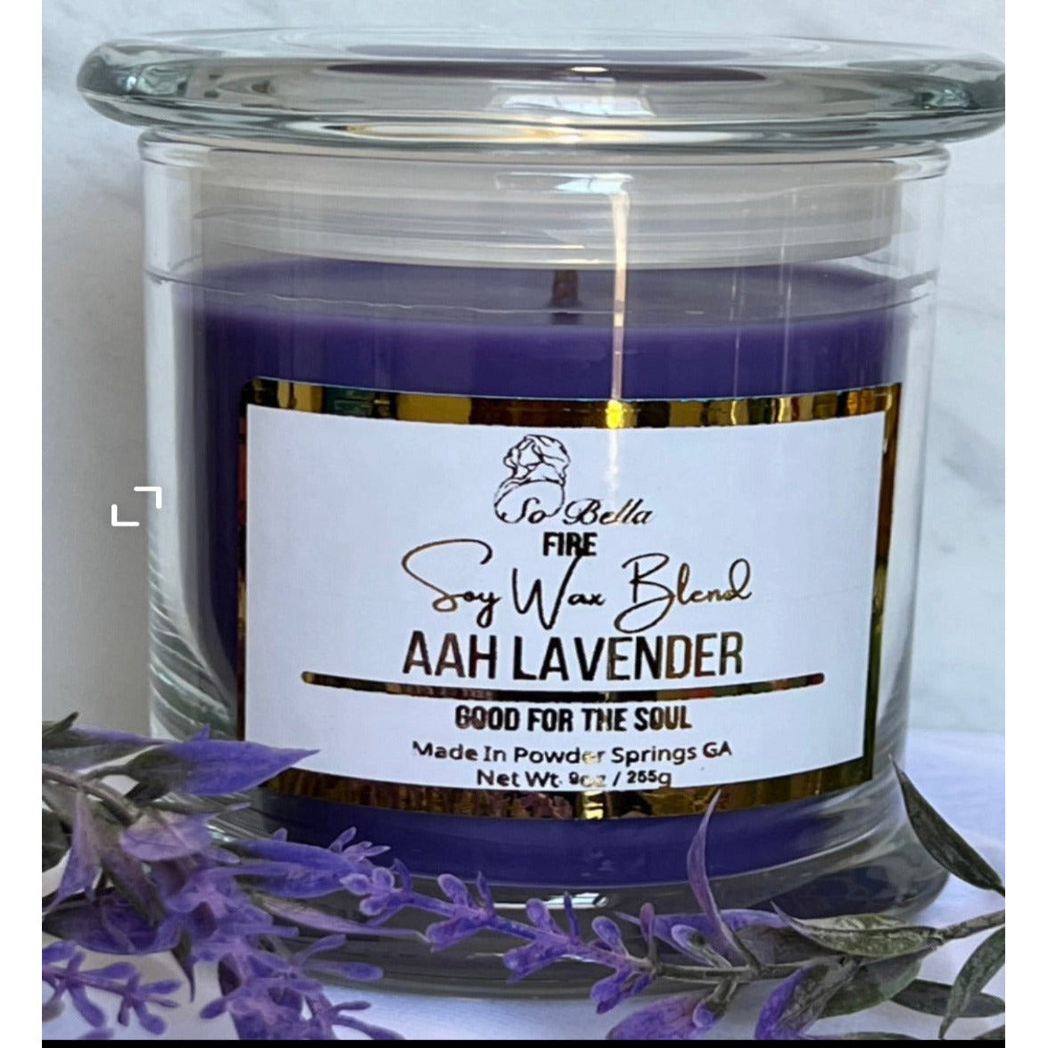 AAH Lavender Scented 9 oz Candle