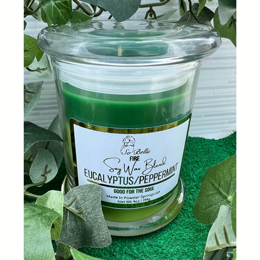 Eucalyptus/Peppermint 9 oz Candle