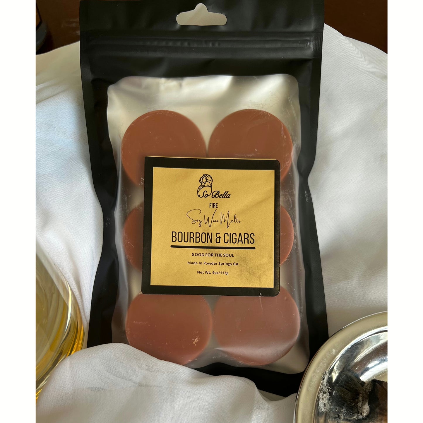 Bourbon & Cigars Wax Melts - Men's Line