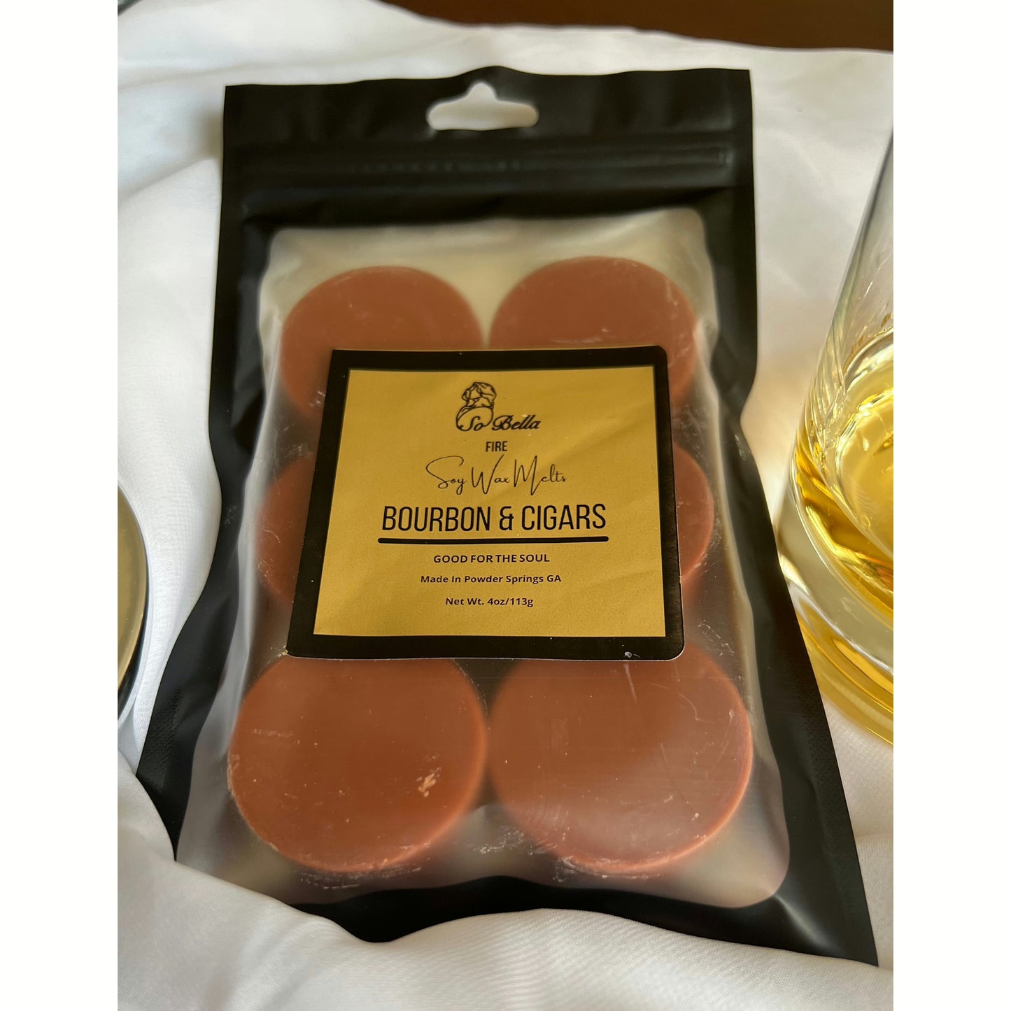 Bourbon & Cigars Wax Melts - Men's Line