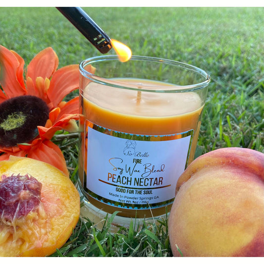 Peach Nectar 9 oz Candle