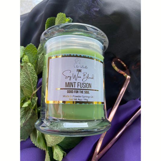 Mint Fusion 9 oz Candle