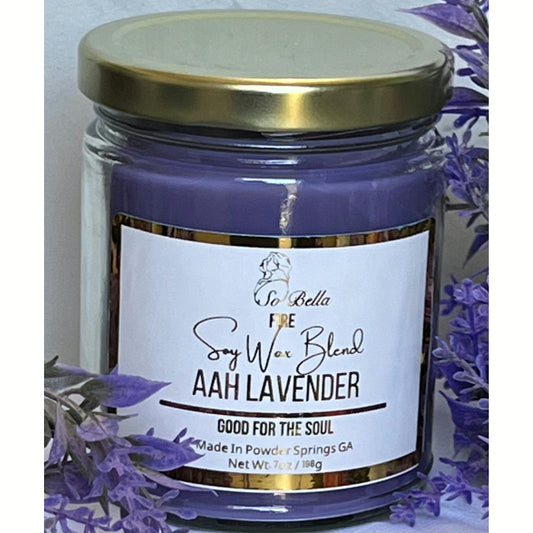 AAH Lavender Scented 7 oz Candle