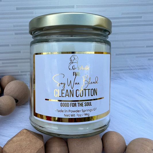 Clean Cotton 7 oz Candle