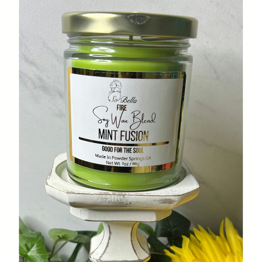 Mint Fusion 7oz Candle