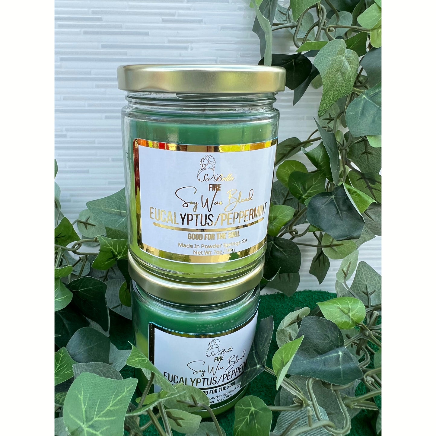 Eucalyptus/ Peppermint 7 oz Candle