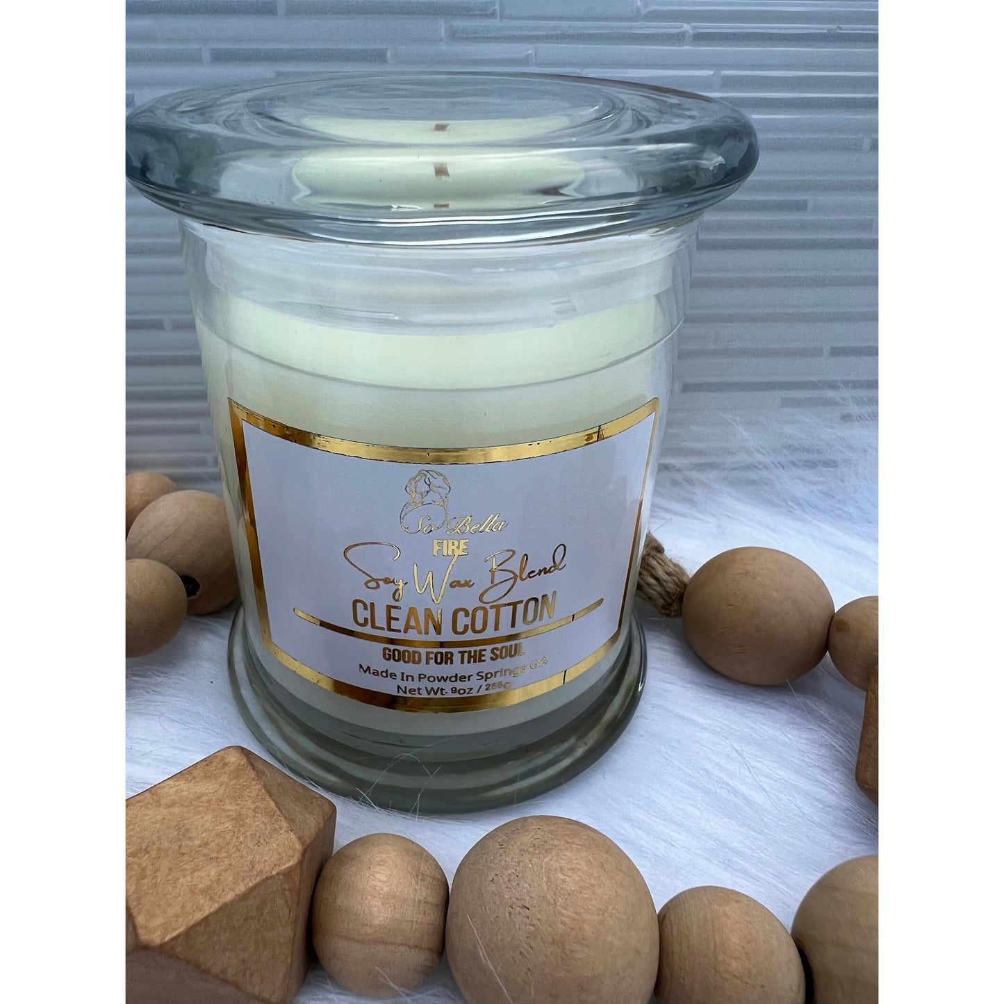 Clean Cotton 9 oz Candle